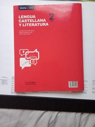 Libro Lengua Castellana 2°ESO