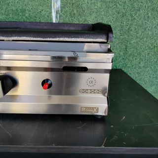 CA🍳  Plancha Hierro ½ Ranurada [70 cm] Gas