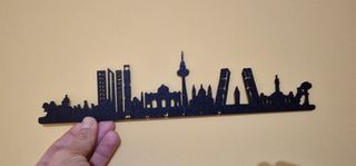 madrid skyline adorno