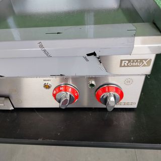 CA🍳  Plancha Top Eléctrica Acero [50 cm]