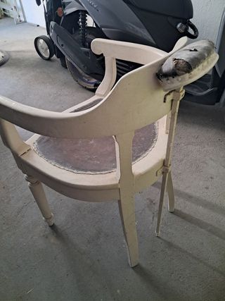 Sillon de barbero antiguo