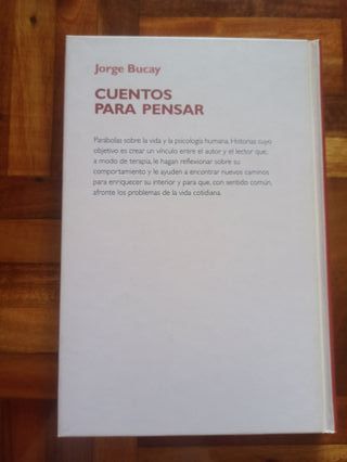 Libro Cuentos para pensar. Jorge Bucay