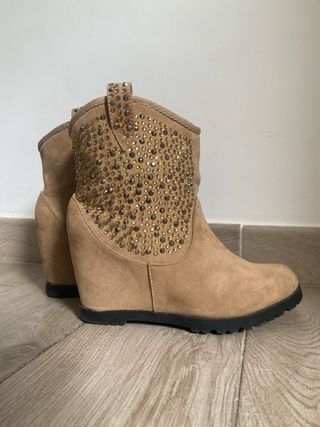 Botines/ cuña