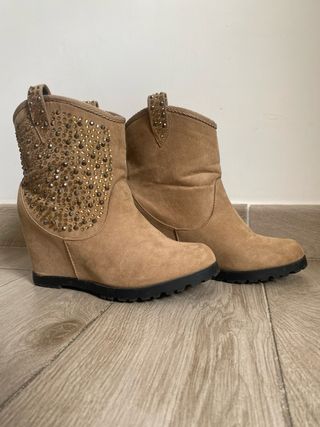 Botines/ cuña