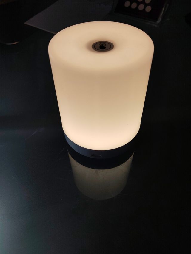 Lampara de noche recargable