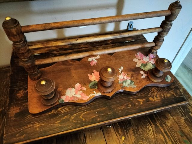 Perchero sombrerero vintage