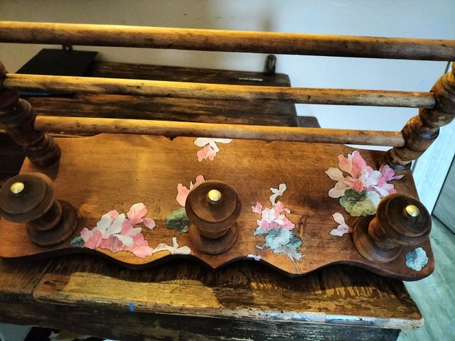 Perchero sombrerero vintage