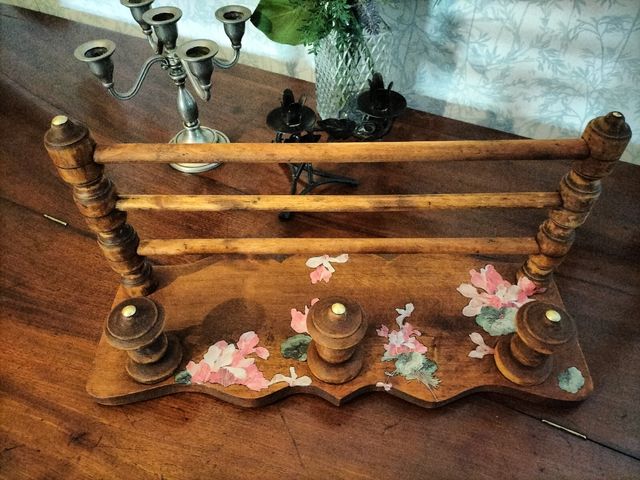 Perchero sombrerero vintage