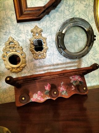 Perchero sombrerero vintage