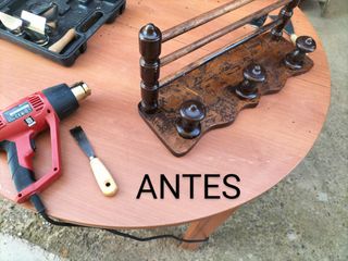 Perchero sombrerero vintage