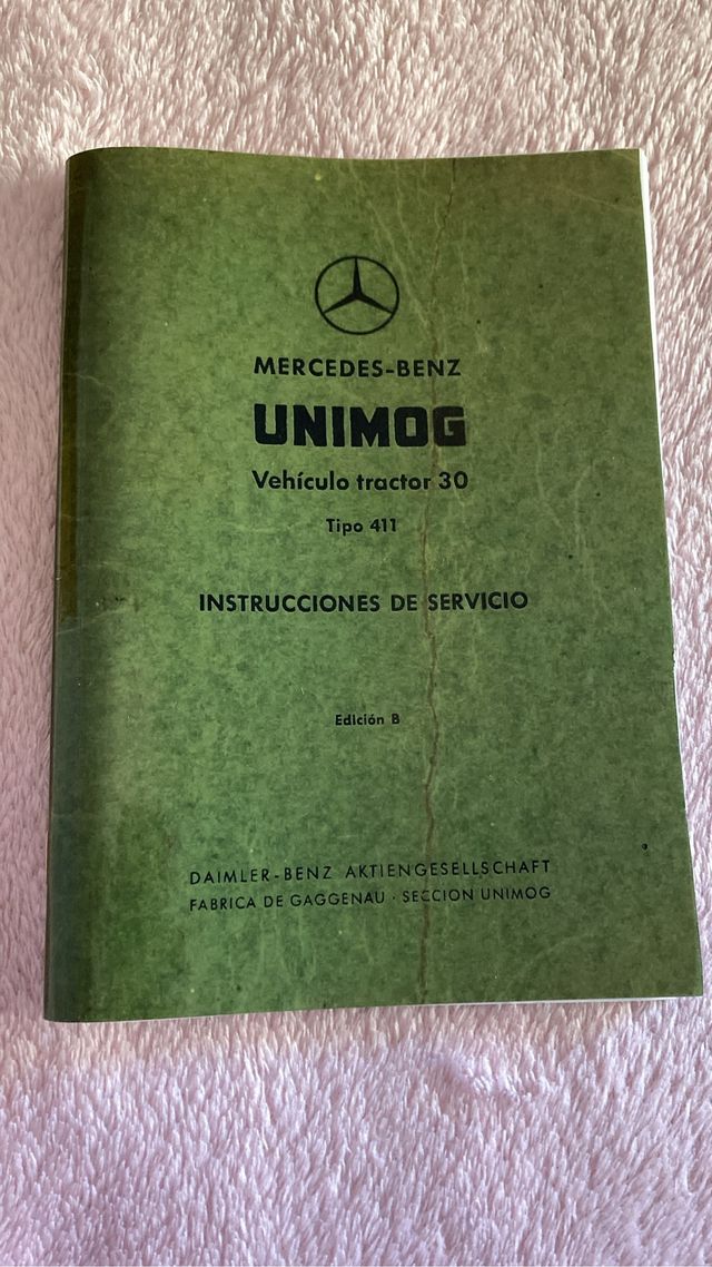 Manual unimog 411