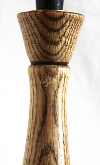 Lampada da tavolo in rovere naturale 54 cm