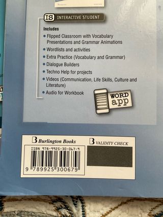 Student’s book y Workbook 1° ESO, Burlington Books