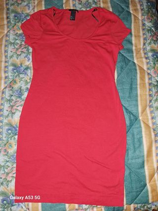 Vestido rojo H y M