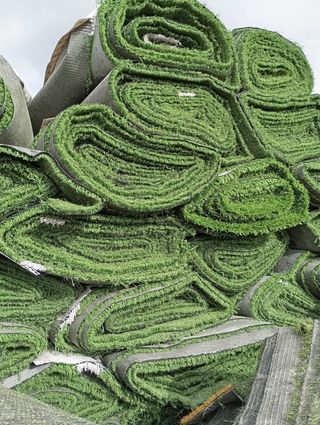 🌱 Césped artificial reciclado🌱