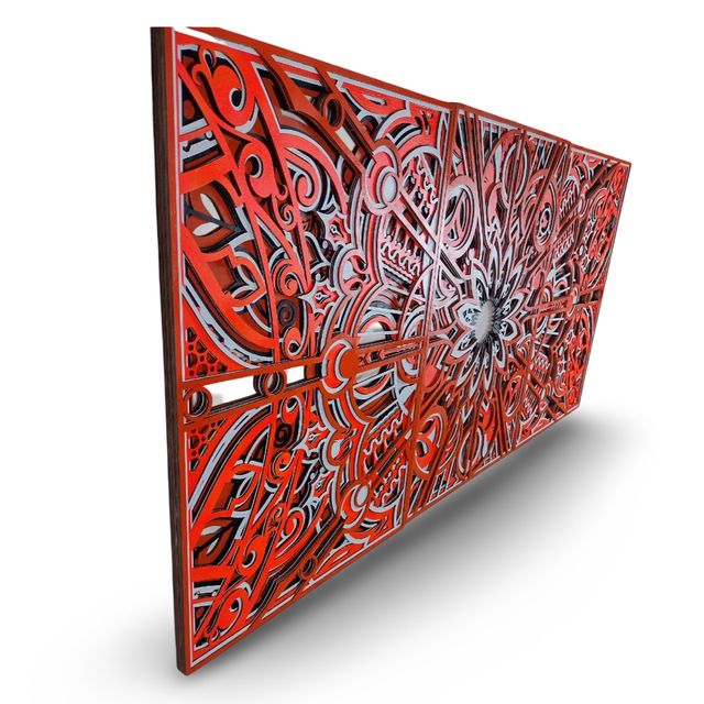 Decorazione da parete Trittico Mandala