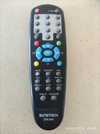 Mando a distancia Sunstech DTB-2800