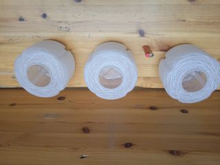 Tulipa opalina cristal lámpara Gaetano Sciolari