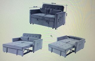 SOFA CAMA RECLINABLE,OPORTUNIDAD