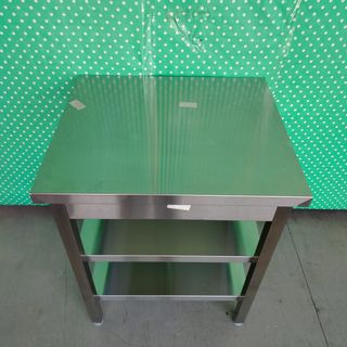 🎱​BU✠ Mesa Mural Acero ✠ 2 Estantes