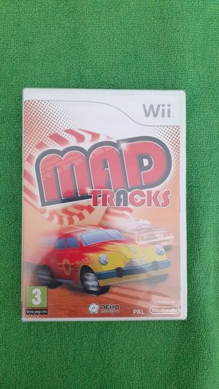 PRECINTADO.Juego multilingüe wii-U Mad Tracks