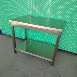 🎱​BU✠ Mesa Central Acero ✠ 1 Estante