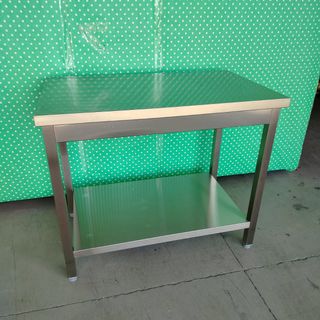 🎱​BU✠ Mesa Central Acero ✠ 1 Estante