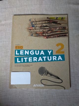 Libro Lengua y Literatura 2°ESO Trim 1