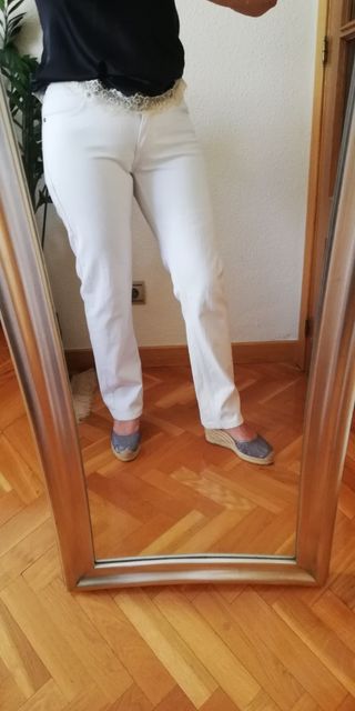 Pantalón mujer largo vaquero talla 40 