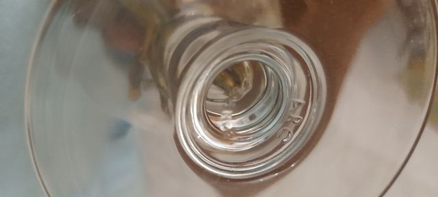 Vaso cristallo e argento