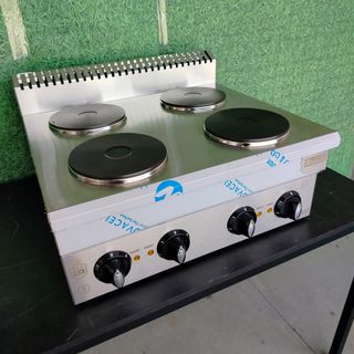 CA🍳 Cocina Eléctrica 4 Fuegos
