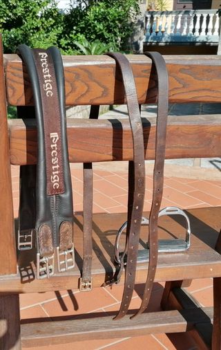 Sella equitazione Prestige completa - 14 pollici