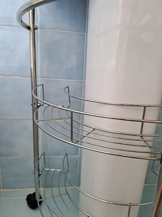 Estante de baño.