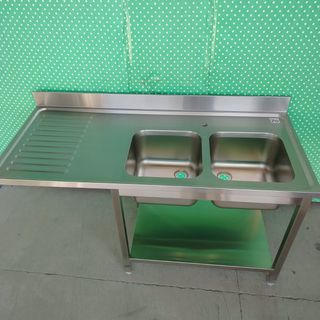 🎱​BU✠ Fregaderos ✠ 2 Senos + hueco Lava