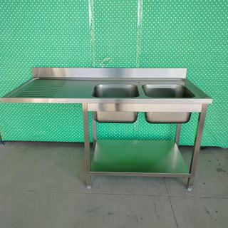 🎱​BU✠ Fregaderos ✠ 2 Senos + hueco Lava