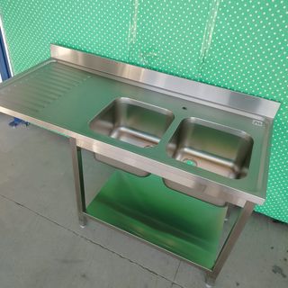 🎱​BU✠ Fregaderos ✠ 2 Senos + hueco Lava