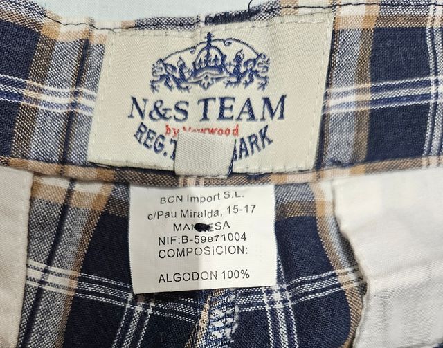 Bermudas 100 % algodón Talla 44