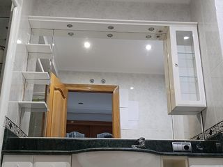 Mueble de Baño + Encimera + Espejo + Armario