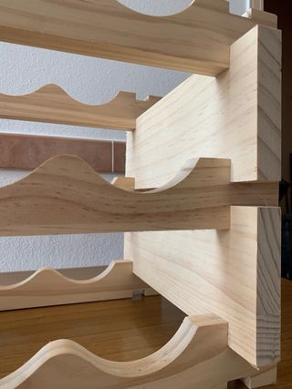 Portabottiglie in Legno