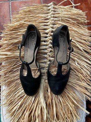 Zapatos baile flamenco