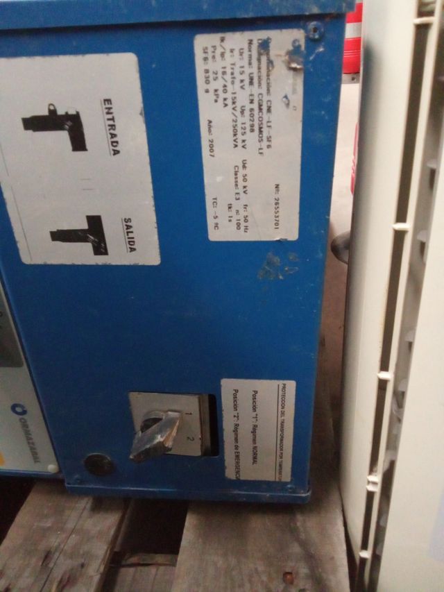 Celda transformador ct rural