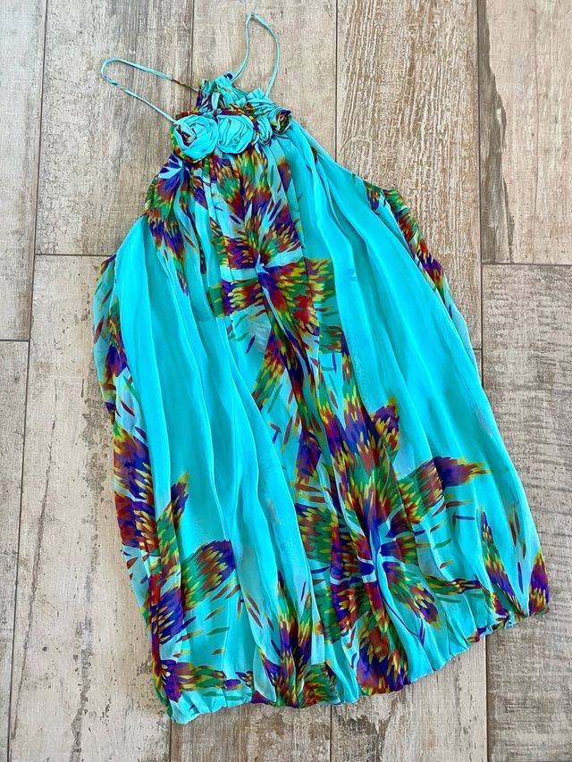 Vestido estampado verano