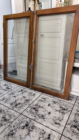 Ventana con cristales climalit