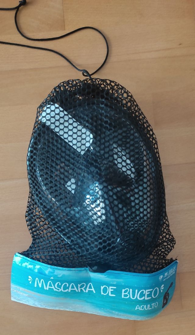 Máscara facial buceo/snorkel