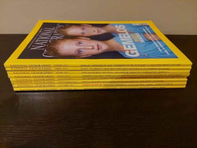 Revistas National Geographic varios