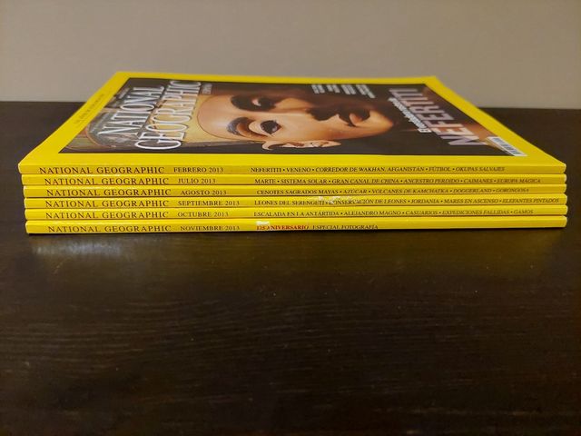 Revistas National Geographic varios