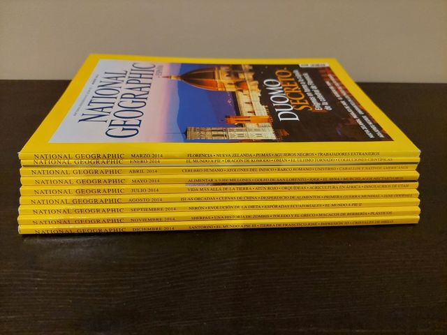 Revistas National Geographic varios