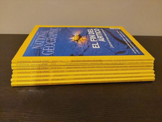 Revistas National Geographic varios
