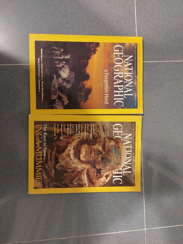 Revistas National Geographic varios