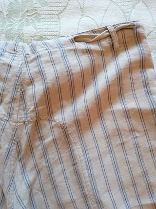 Bermuda uomo in lino